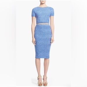 NWT Alice + Olivia Solange Knit Midi Skirt